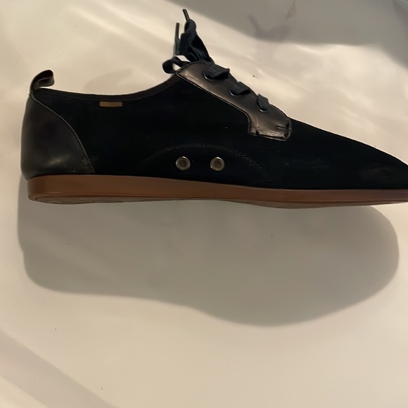 ALDO MELDRUM casual/dress shoe Colors: Navy Blue/Tan. Worn twice, Sz US 11 - Picture 4 of 9